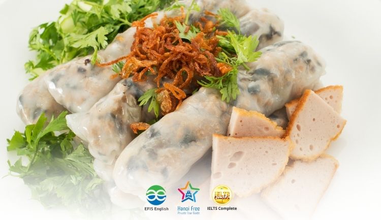 Vietnamese breakfast- Banh cuon