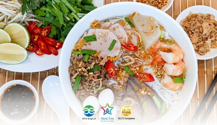 Vietnamese breakfast- Hu tieu