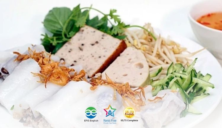 breakfast in Hanoi - Banh Cuon