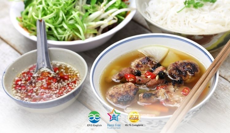 Traditional Vietnamese Foods in Hanoi - Bun cha