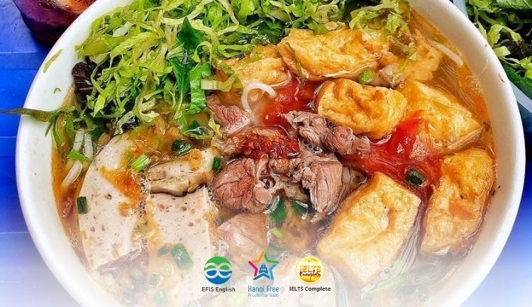Traditional Vietnamese Foods in Hanoi - Bun rieu hanoi